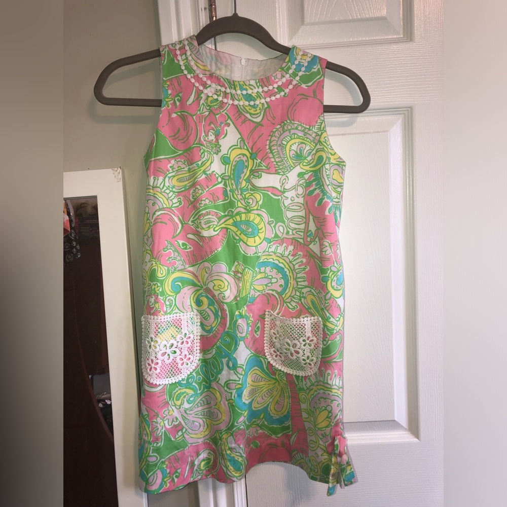 Lilly Pulitzer child’s colourful dress girls